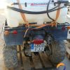 quad conqueror 200 ATV parte trasera deposito